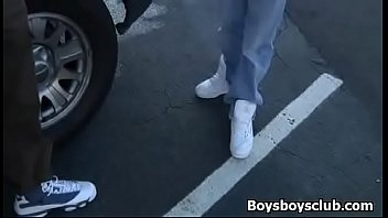 Black Massive Gay Man Seduce White Sexy Boy With His Bbc 14 free video