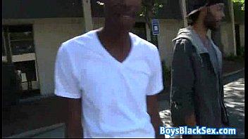 Blacks On Boys - Gay Hardcore Bareback Interracial Porn Video 08 free video