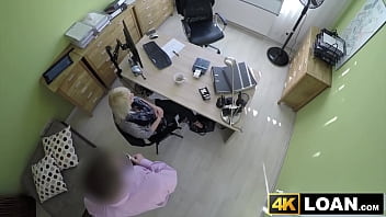 Beautiful Blondie Bent Over And Fucked Hard In Office free video