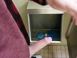 Johnholmesjunior In Very Risky Mens Public Vancouver Bathroom free video